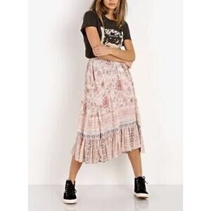 Spell Zahara Midi Skirt Size XL